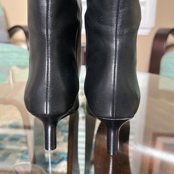 Vince Women's Beverly Square Toe mid calf Wedge Heel Boots size 8.5 - Picture 10 of 14